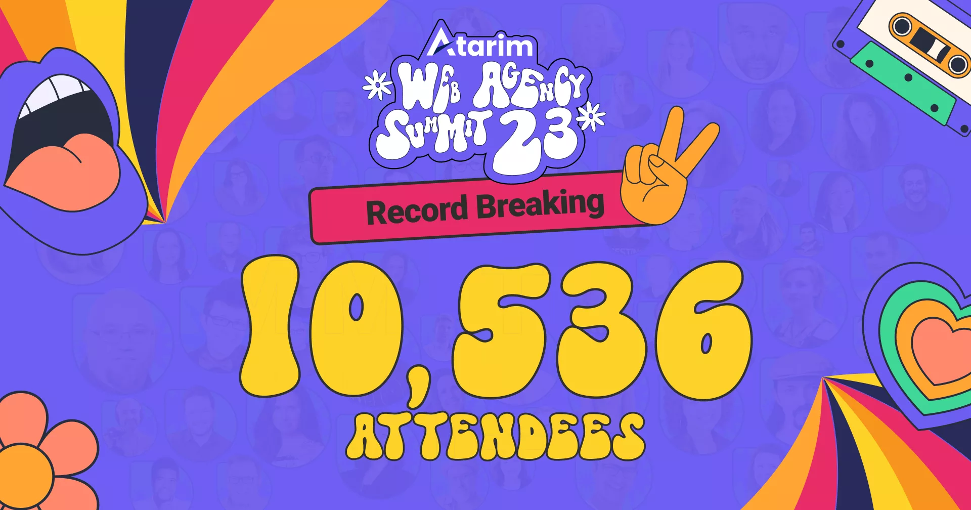 Record-Breaking 10,000+ Attendees at Web Agency Summit Breaking Glass Ceiling