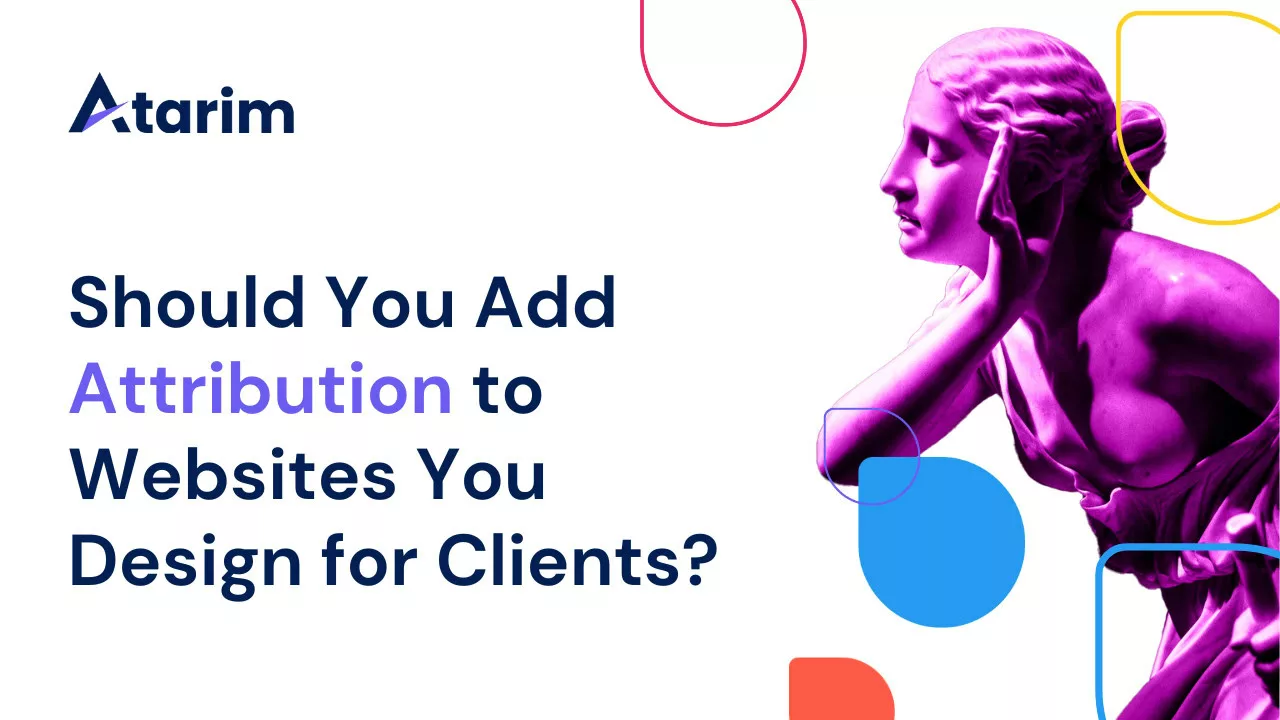 Should You Add Attribution To Websites You Design For Clients?