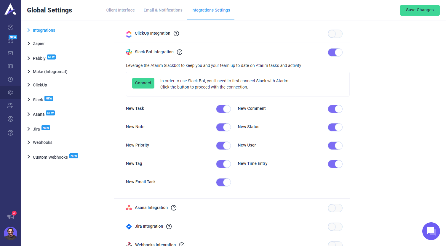 Atarim has native integrations with all of your favorite tools, such as Slack, Trello, Asana, Jira, and Monday.com – you name it, we either have it or will very soon.