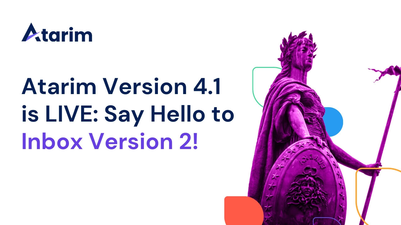 Headline image: Atarim Version 4.1 is LIVE: Say Hello to Inbox Version 2!