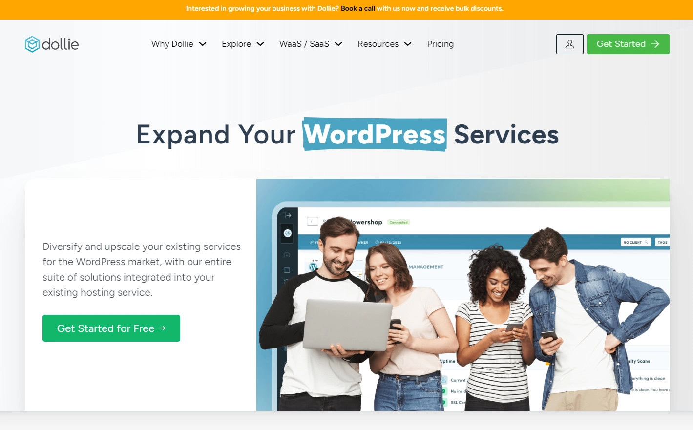 GetDollie Reseller Hosting