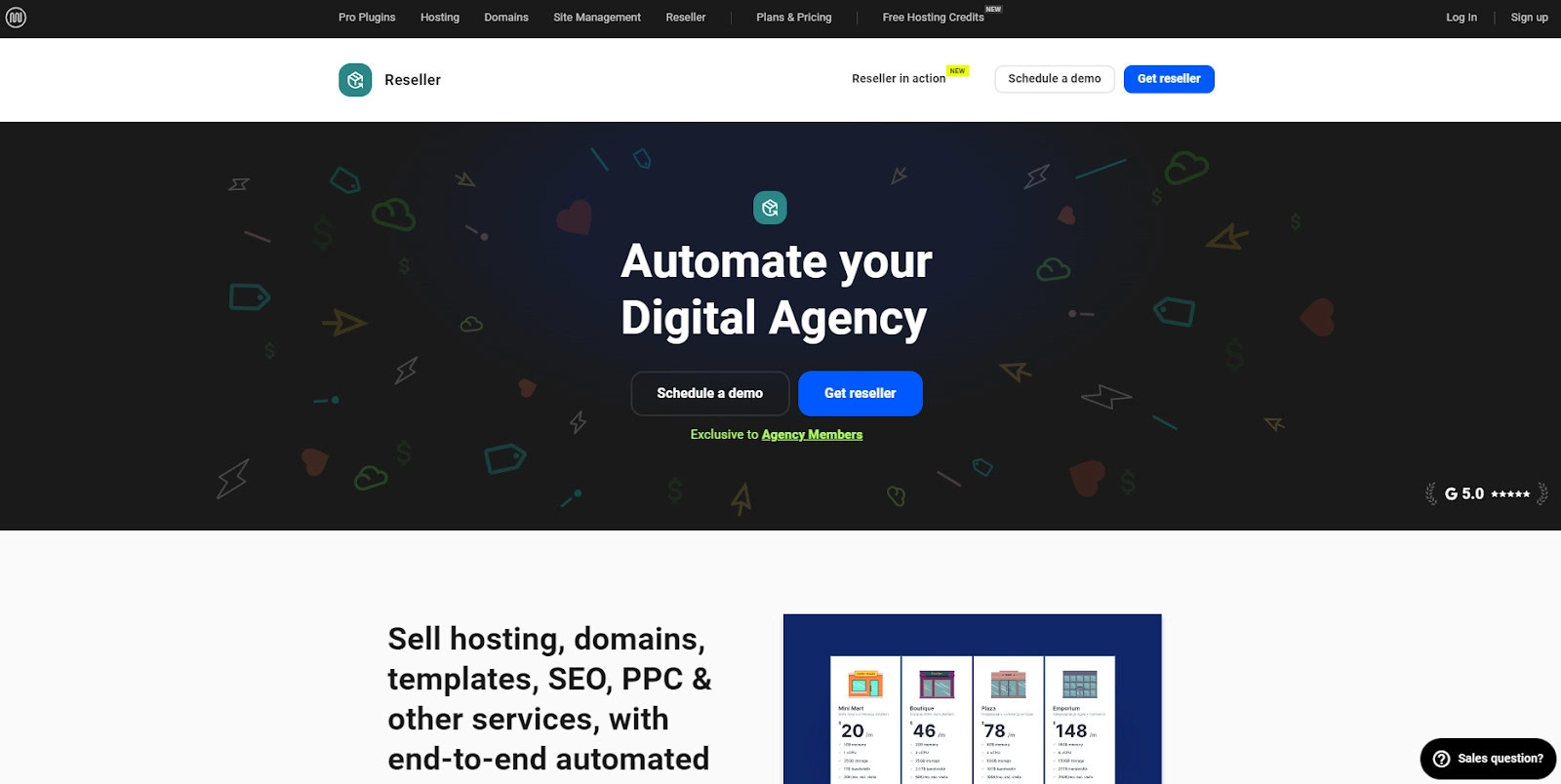WPMU DEV Reseller Hosting