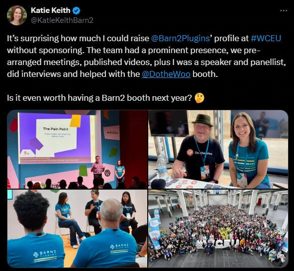 The True Value of Being A WordCamp Sponsor