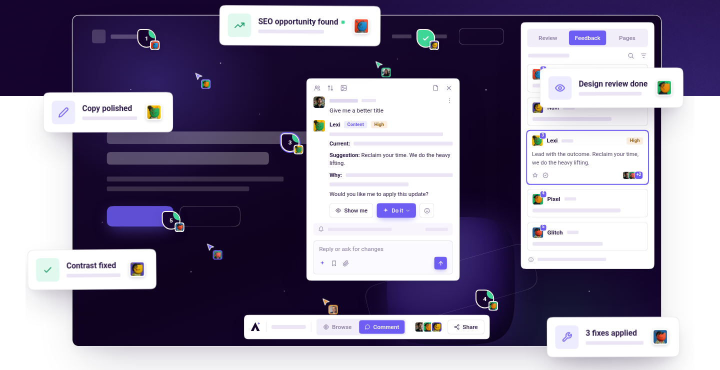 web design scope creep visual collaboration tool